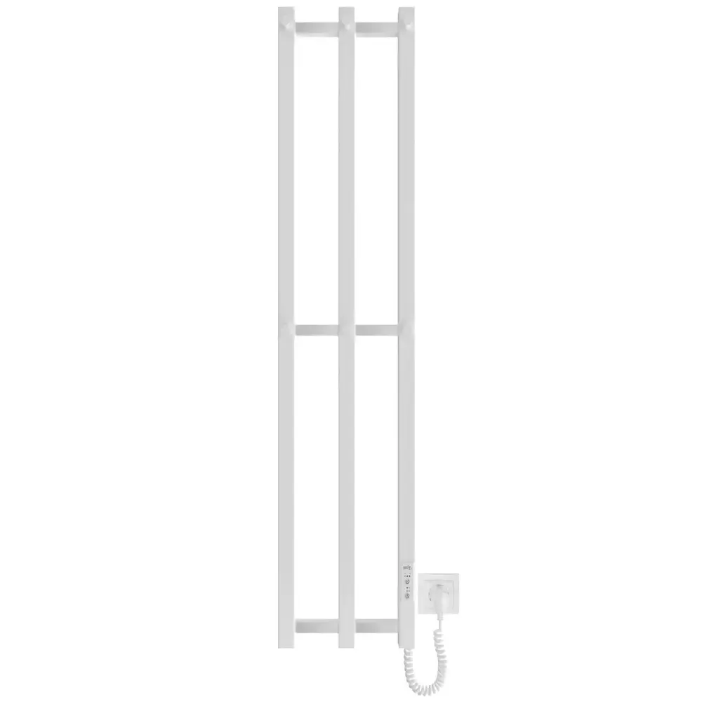 Електрична рушникосушка Hygge Family Slim 1170х250х80мм, білий матовий (3.164.045798.WM) Фото - 1